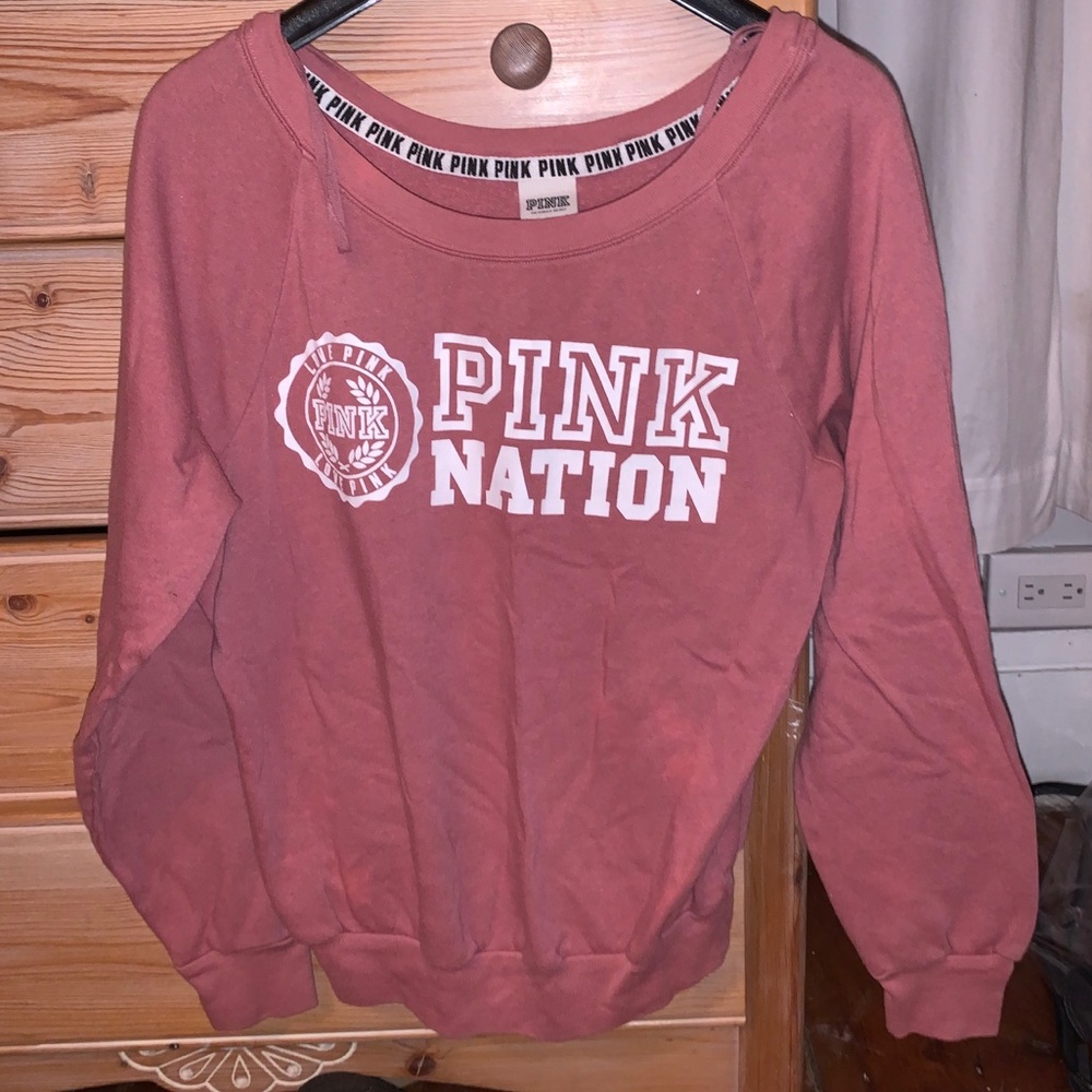 Pink sweater